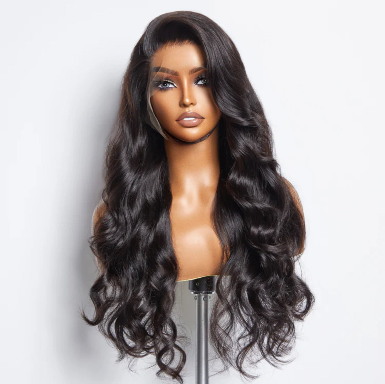 1B BODYWAVE GLUELESS WIG