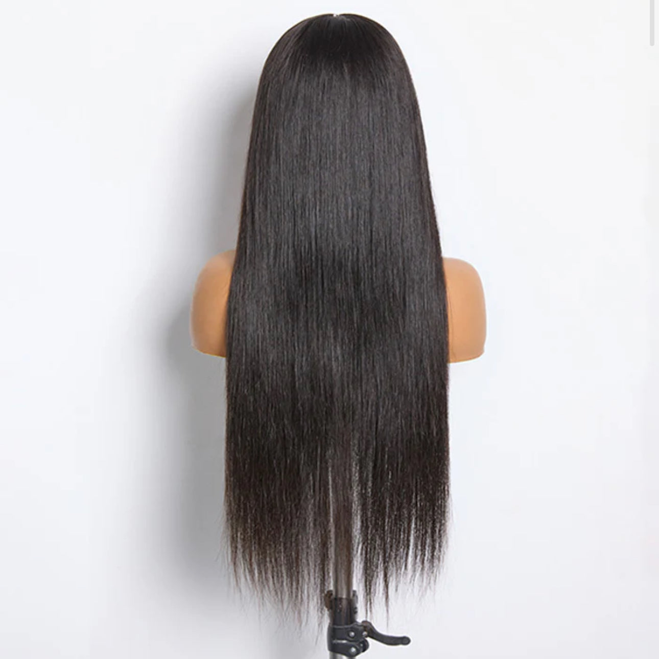 1B STRAIGHT  HD 5X5 LACE WIG MEHJAI