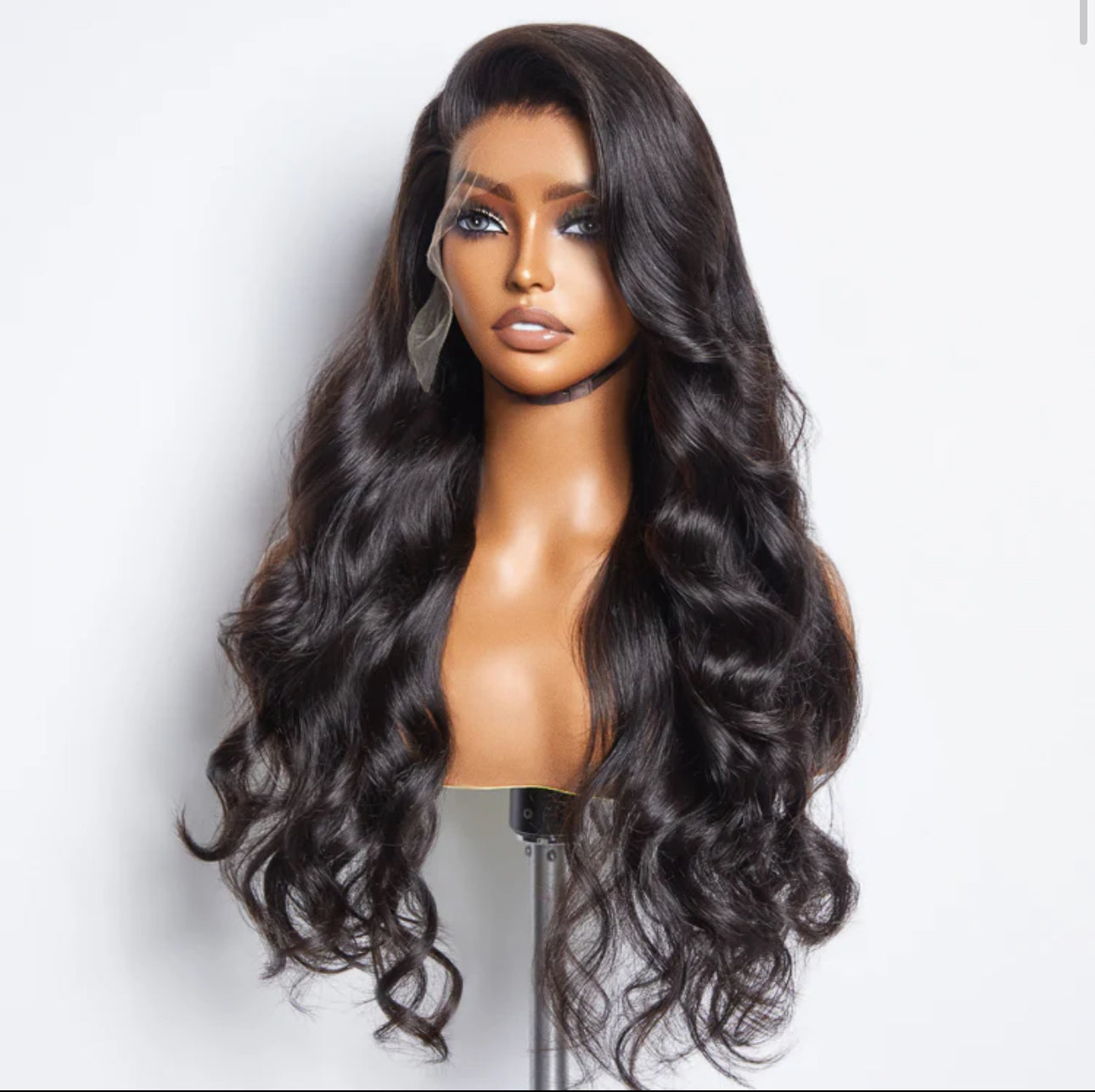 1B BODYWAVE GLUELESS WIG