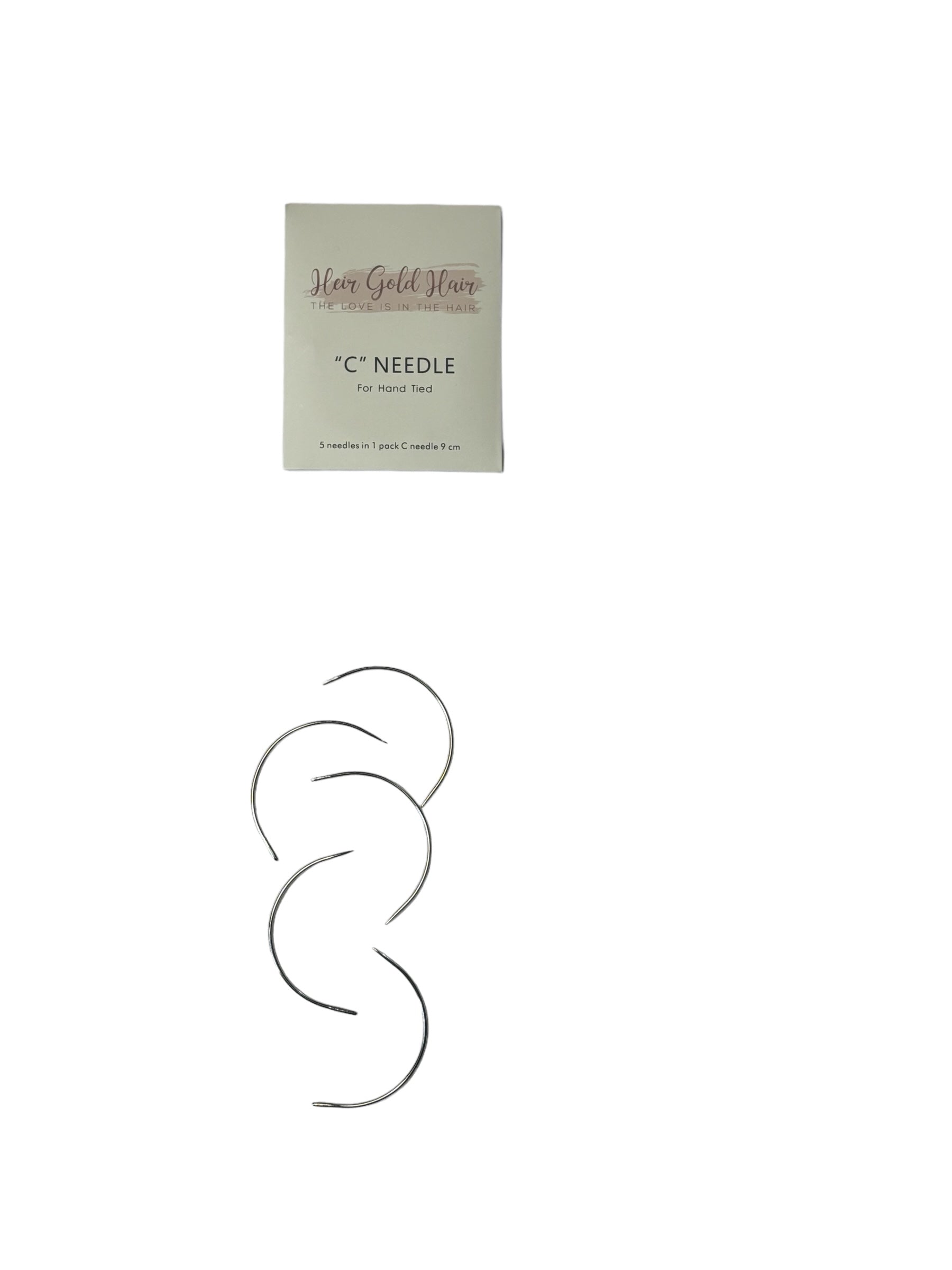 5 SEWING C-NEEDLES
