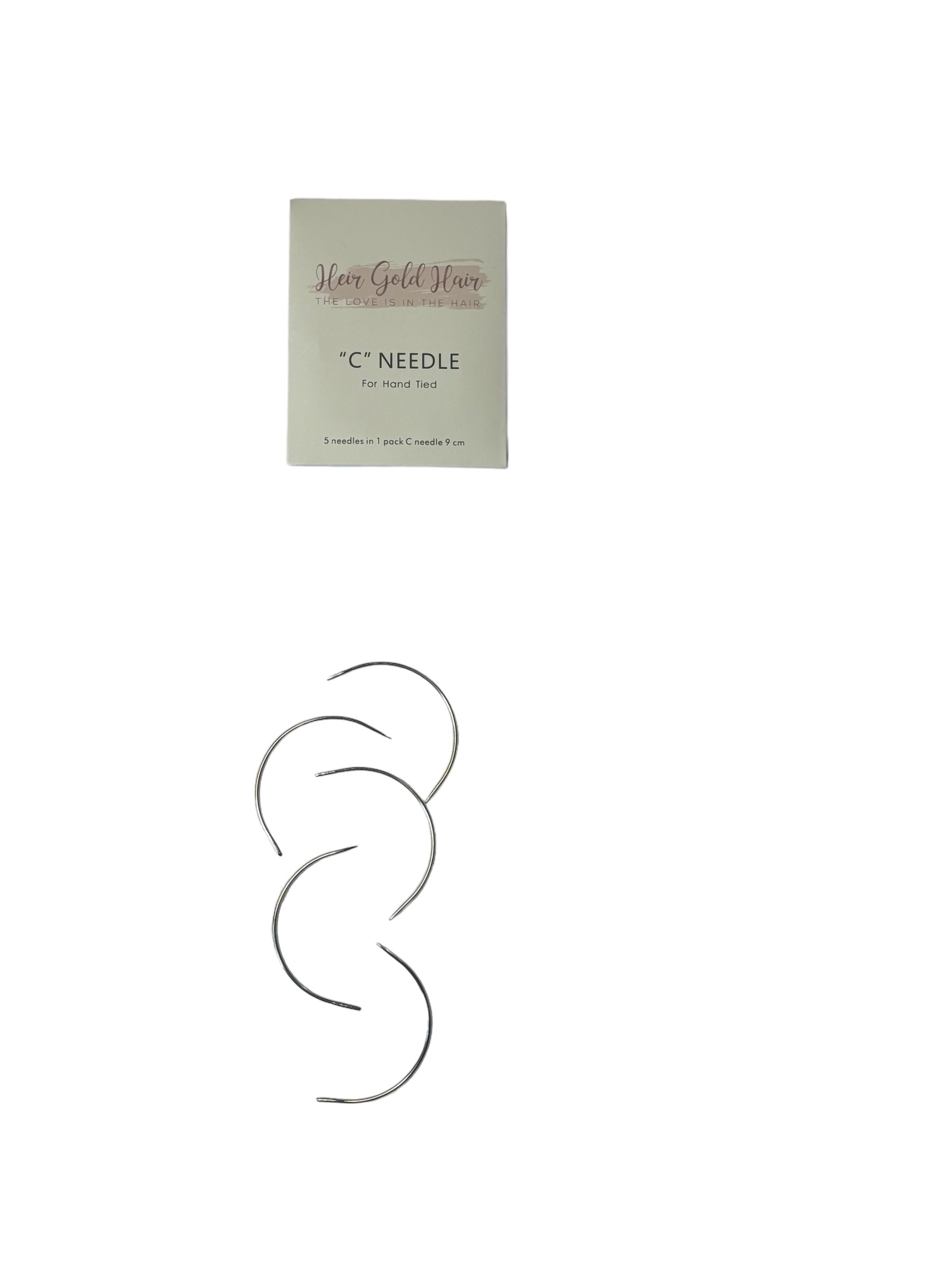 5 SEWING C-NEEDLES
